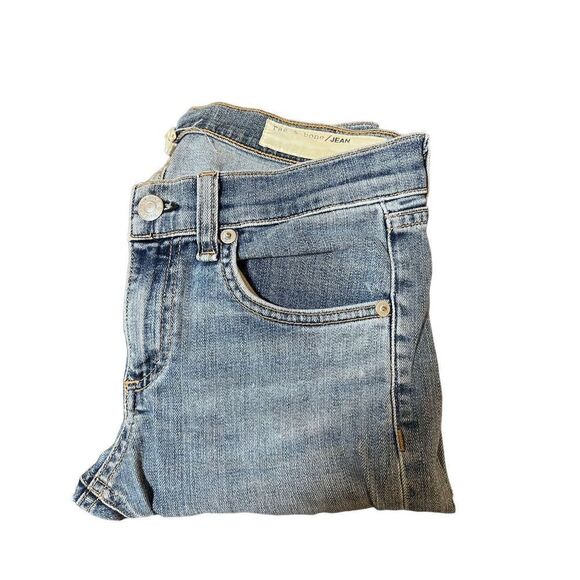 Rag & Bone Distressed Skinny Jean Denim Size 25 - Picture 3 of 15